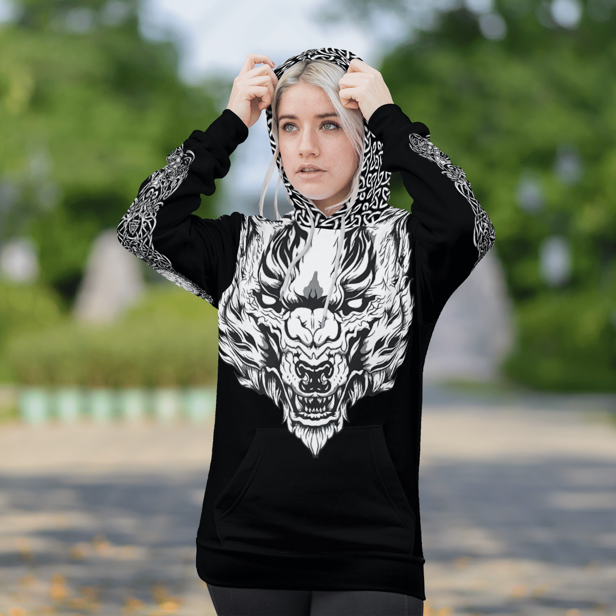 Fenrir Wolf Axe Sword 3D Shirt Fenrir Wolf Axe Sword 3D Shirt