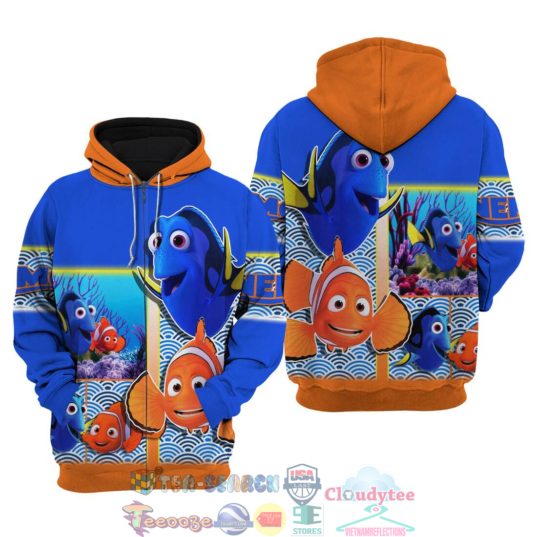 Finding Nemo Disney Hoodie 3D Finding Nemo Disney Hoodie 3D