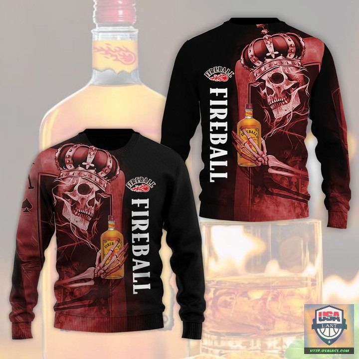 Fireball King Skull 3D All Over Print Hoodie T-Shirt Fireball King Skull 3D All Over Print Hoodie T-Shirt