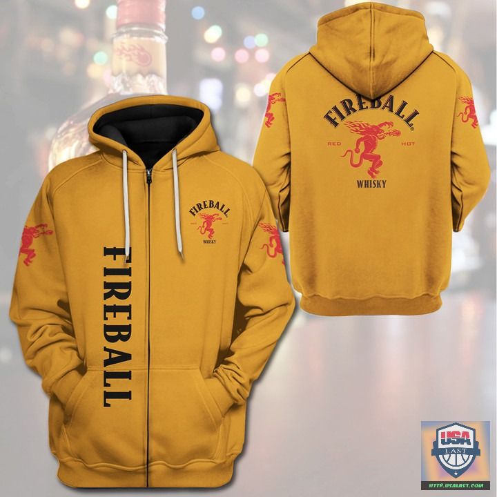 Fireball Whisky 3D All Over Print Hoodie T-Shirt Fireball Whisky 3D All Over Print Hoodie T-Shirt