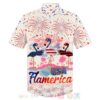 Flamerica Usa Independence Day 3D Hoodie
