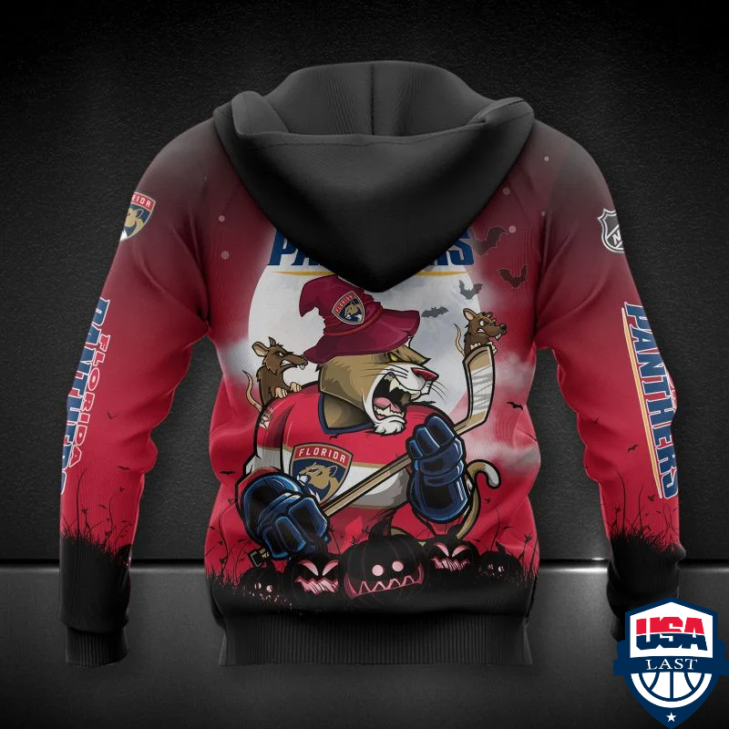 Florida Panthers Nhl Halloween All Over Printed Hoodie Florida Panthers Nhl Halloween All Over Printed Hoodie