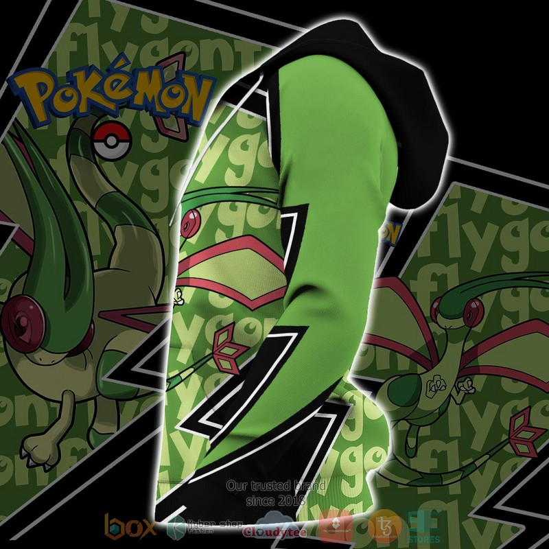 Flygon Costume Pokemon 3D Hoodie Flygon Costume Pokemon 3D Hoodie