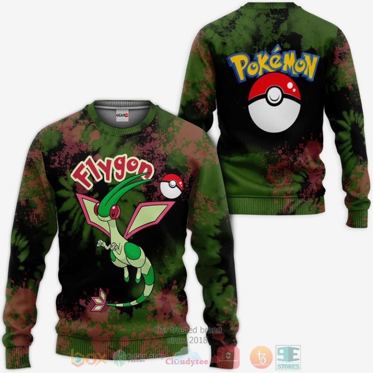 Flygon-Pokemon-Anime-Tie-Dye-Style-3D-Hoodie-Bomber-Jacket-2