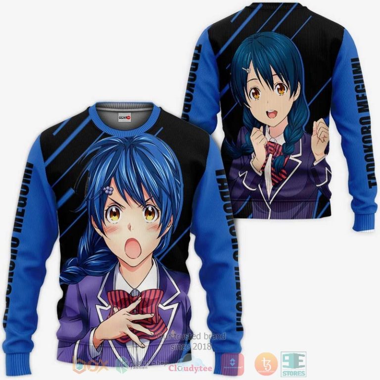 Food-Wars-Tadokoro-Megumi-Shokugeki-No-Soma-Anime-3D-Hoodie-Bomber-Jacket-2