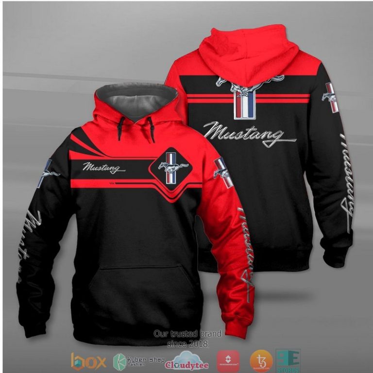 Ford-Mustang-Car-Motor-3D-Shirt-Hoodie-2