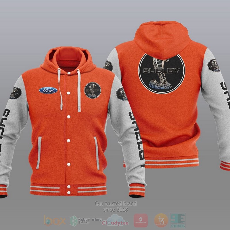 Ford Shelby Car Baseball Jacket Hoodie Ford Shelby Car Baseball Jacket Hoodie