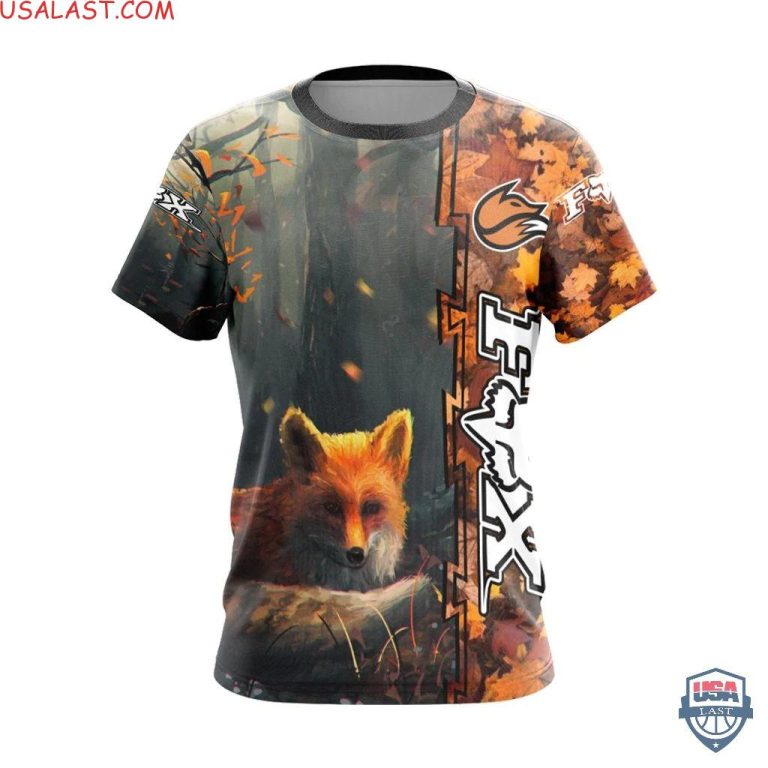 Fox-Logo-Unisex-3D-Hoodie-T-Shirt-3