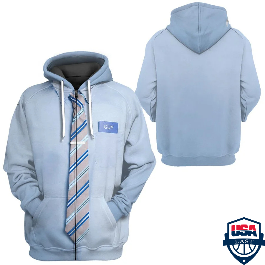 Free Guy Guy Cosplay 3D Hoodie Apparel Free Guy Guy Cosplay 3D Hoodie Apparel