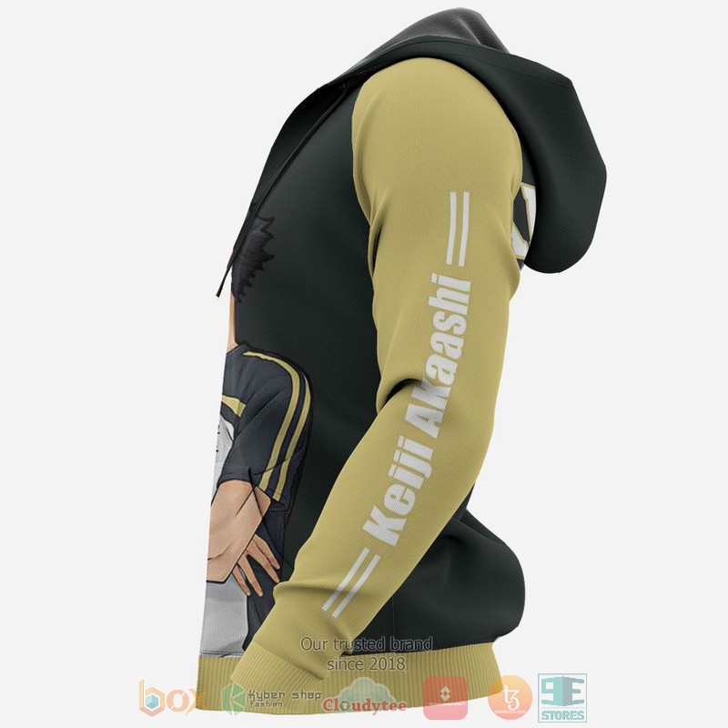 Fukurodani Keiji Akaashi Haikyuu Anime 3D Hoodie Fukurodani Keiji Akaashi Haikyuu Anime 3D Hoodie