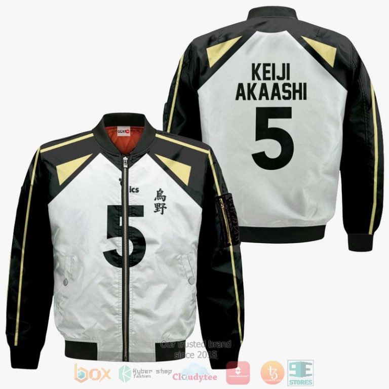 Fukurodani-Keiji-Akaashi-Uniform-Number-5-Haikyuu-Anime-3D-Hoodie-Bomber-Jacket-3