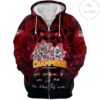 Georgia Football Champions 2022 Zip Hoodie