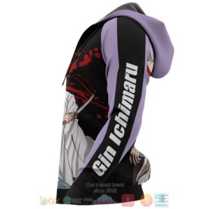 Gin Ichimaru Bleach Anime 3D Hoodie