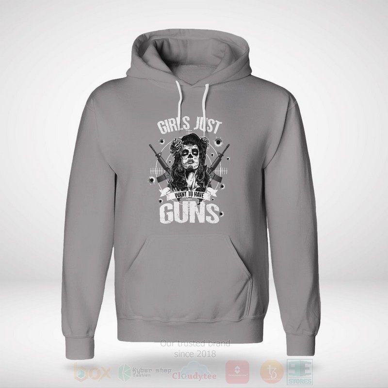Girl Gun Hoodie Girl Gun Hoodie