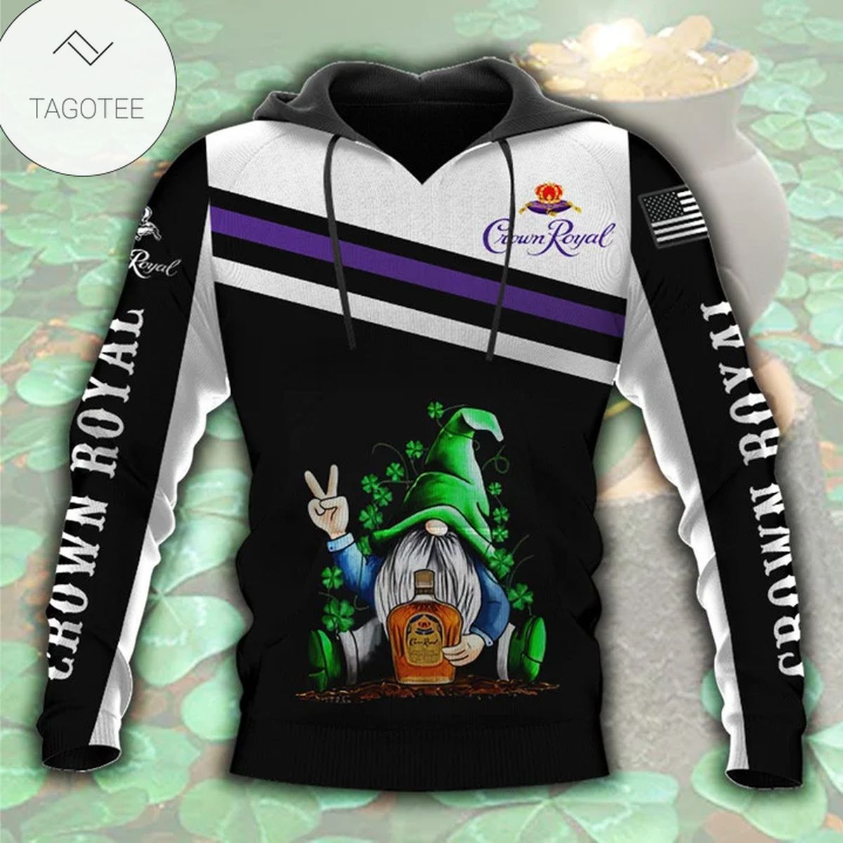 Gnome Crown Royal Hoodie Gnome Crown Royal Hoodie