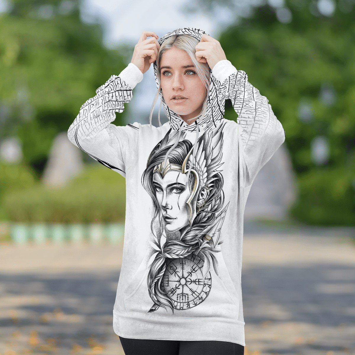 Goddesses Freya Vegvisir 3D Shirt Goddesses Freya Vegvisir 3D Shirt