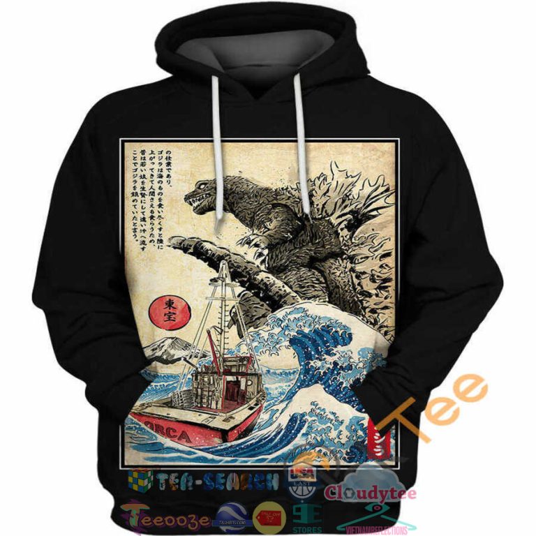 Godzilla-Poster-Hoodie-3D-2