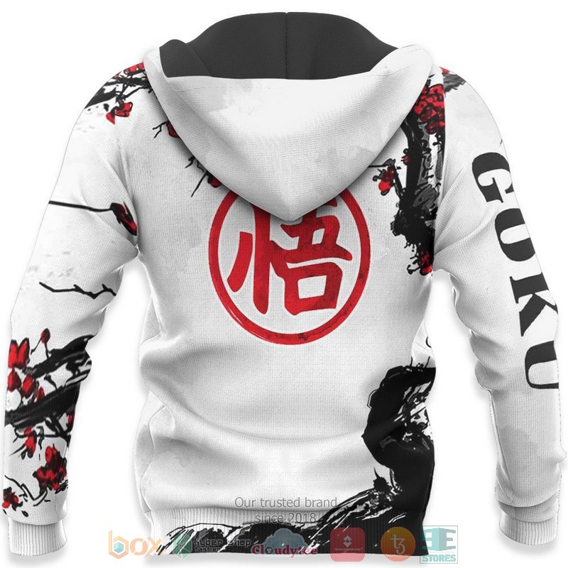 Goku Cherry Blossoms Dragon Ball Anime 3D Hoodie Goku Cherry Blossoms Dragon Ball Anime 3D Hoodie