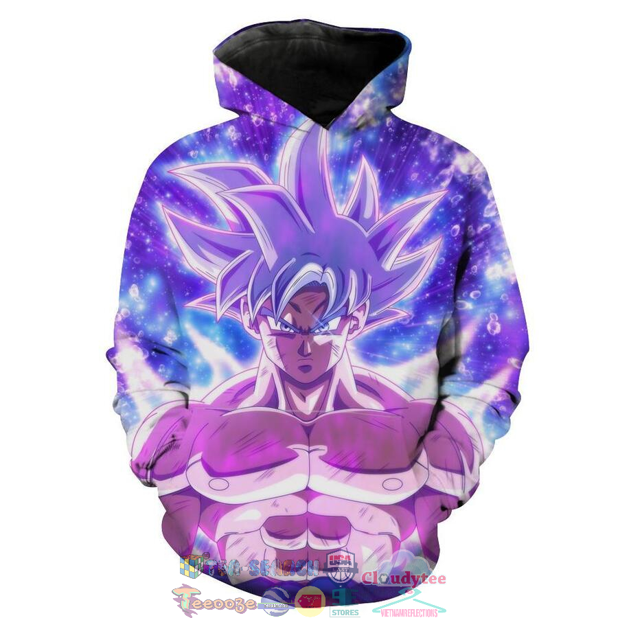 Goku Silver Ultra Instinct Dragon Ball Hoodie 3D Goku Silver Ultra Instinct Dragon Ball Hoodie 3D