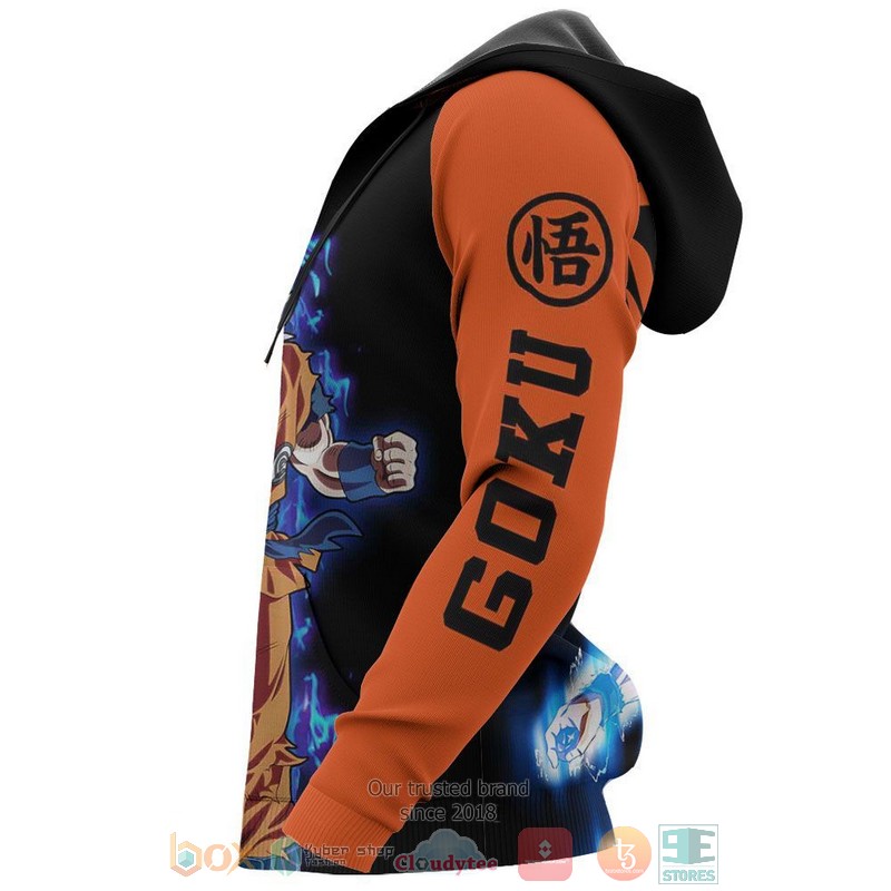 Goku Ultra Instinct Anime Dragon Ball 3D Hoodie Goku Ultra Instinct Anime Dragon Ball 3D Hoodie