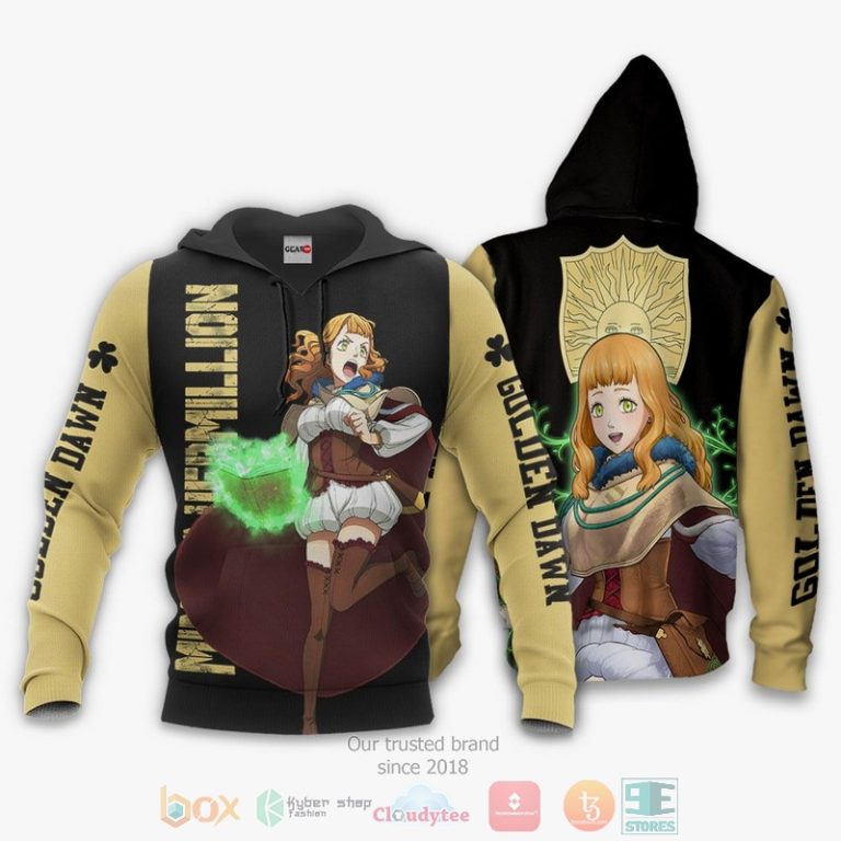 Golden-Dawn-Mimosa-Vermillion-Black-Clover-Anime-3D-Hoodie-Bomber-Jacket-3