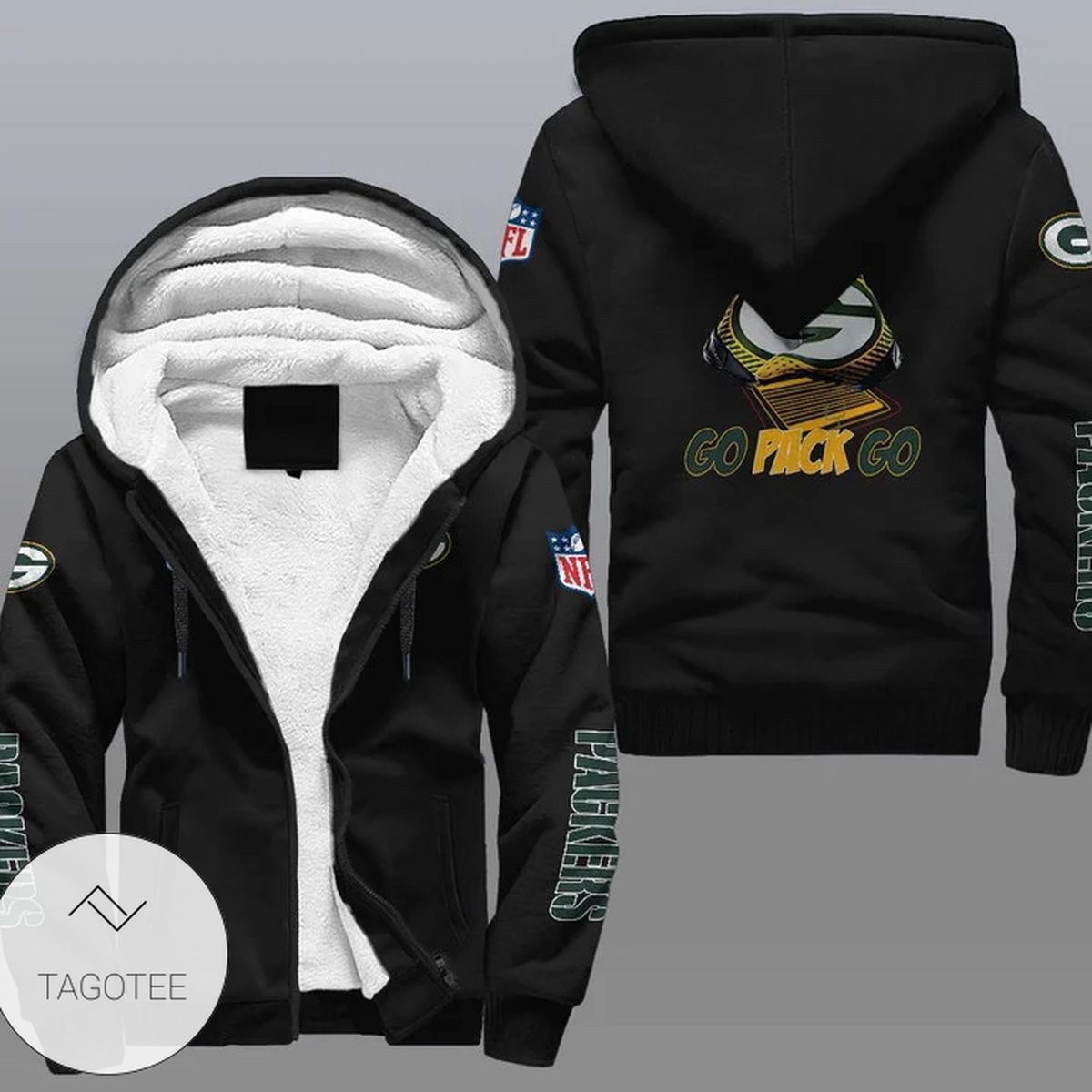 Green Bay Packers Fleece Hoodie Green Bay Packers Fleece Hoodie
