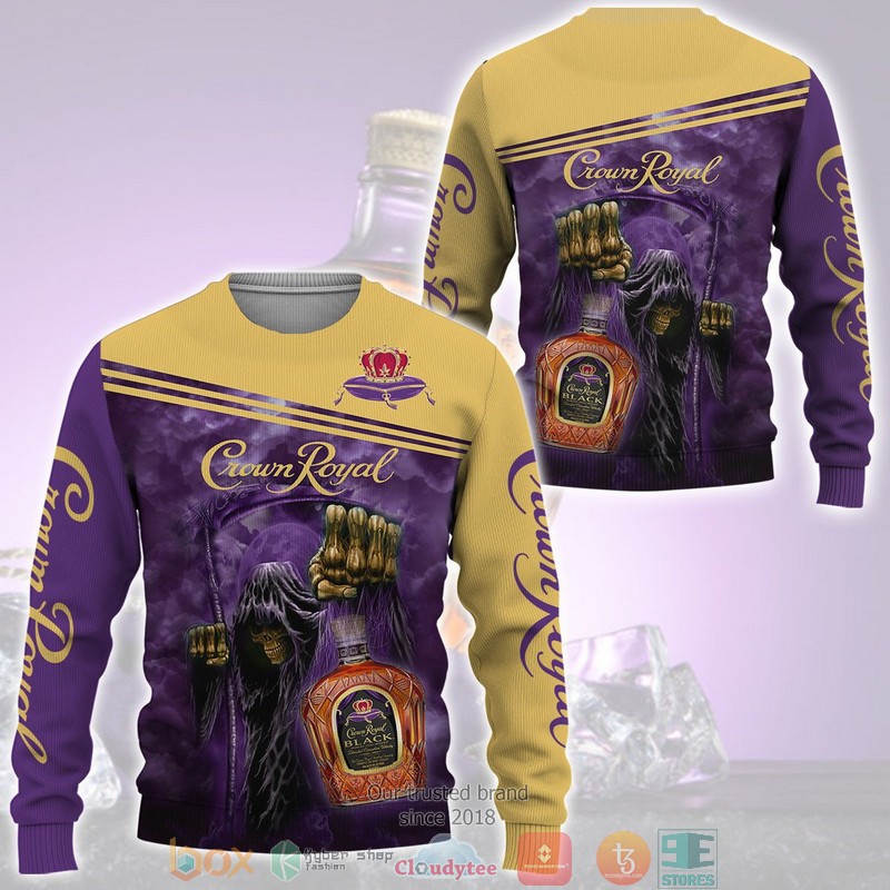 Grim Reaper Crown Royal 3D Shirt Grim Reaper Crown Royal 3D Shirt
