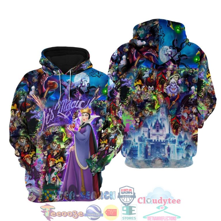 Grimhilde-Villians-Disney-ItS-Magic-Hoodie-3D-3