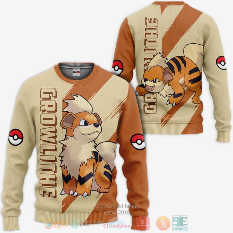 Growlithe-Pokemon-Anime-Light-Style-3D-Hoodie-Bomber-Jacket-2