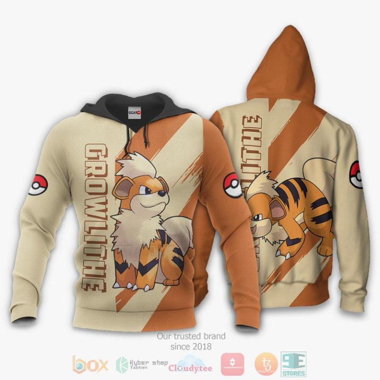 Growlithe-Pokemon-Anime-Light-Style-3D-Hoodie-Bomber-Jacket-3