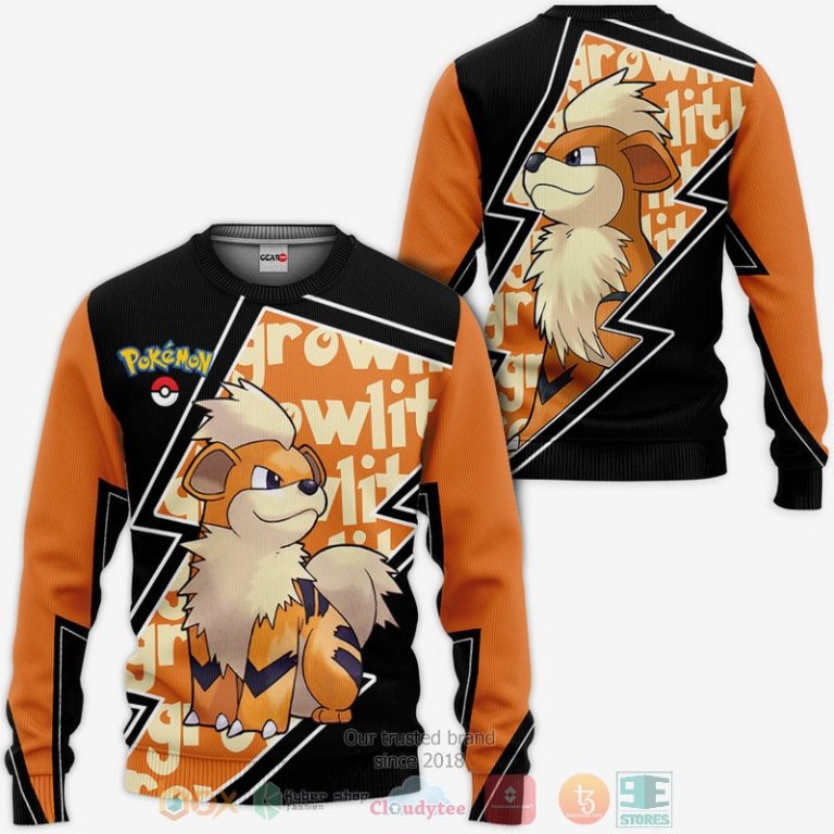 Growlithe-Pokemon-Anime-Lighting-Style-3D-Hoodie-Bomber-Jacket-2
