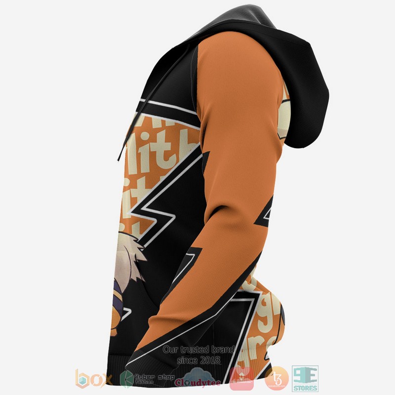 Growlithe Pokemon Anime Lighting Style 3D Hoodie Growlithe Pokemon Anime Lighting Style 3D Hoodie