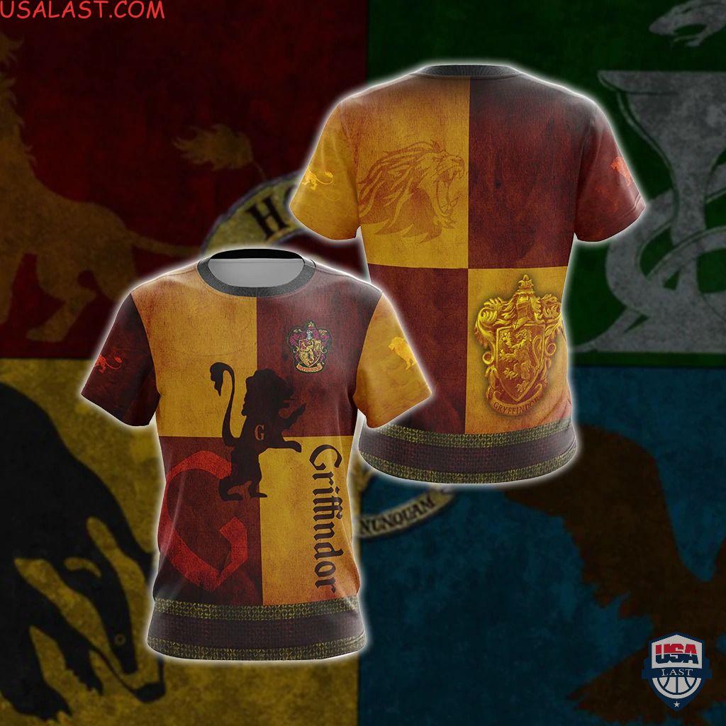 Gryffindor Harry Potter 3D Zip Up Hoodie Gryffindor Harry Potter 3D Zip Up Hoodie