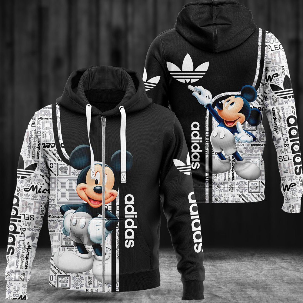 Gucci Mickey Mouse Black 3D Hoodie Gucci Mickey Mouse Black 3D Hoodie