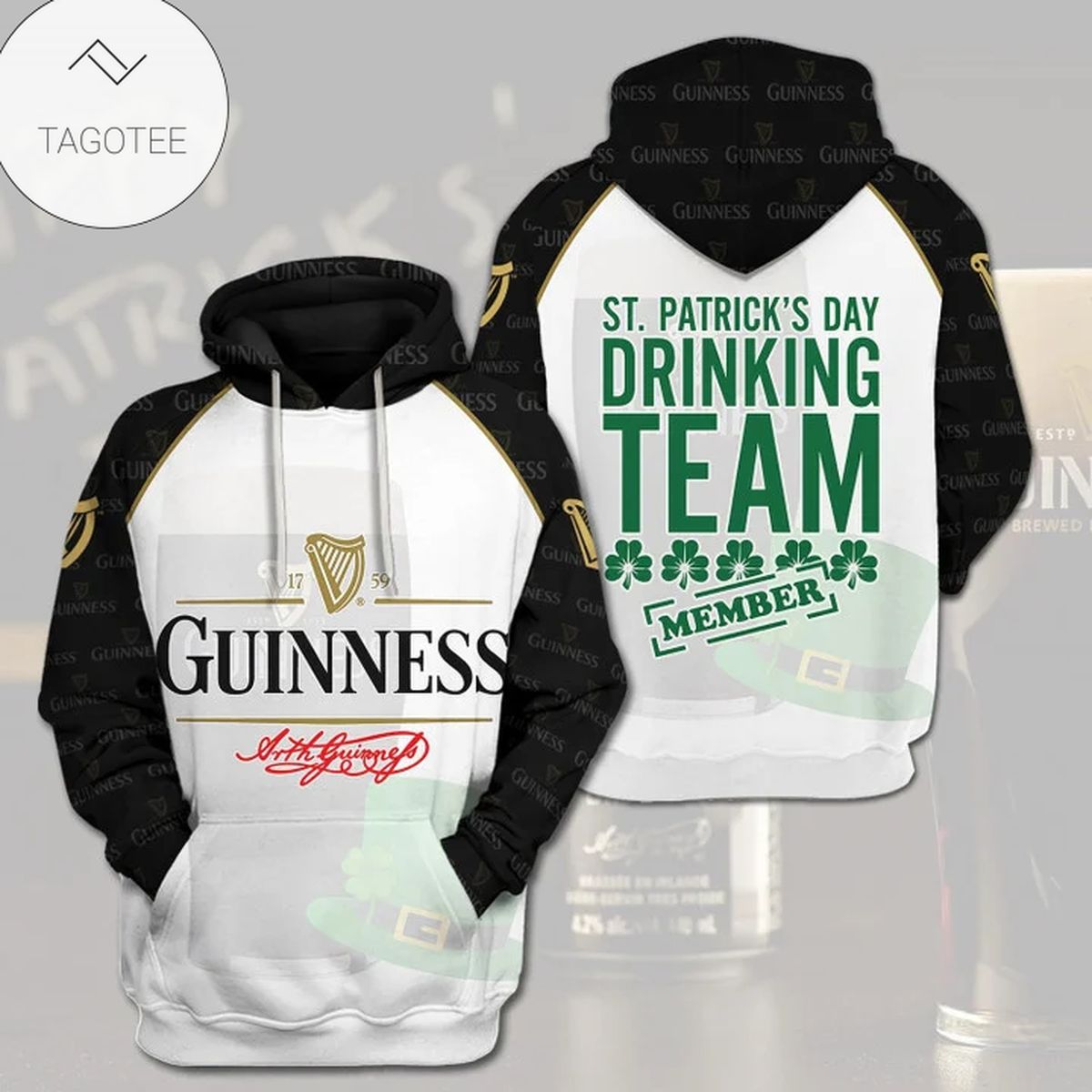 Guinness Beer St Patrick’S Day Drinking Team Member Hoodie Guinness Beer St Patrick’S Day Drinking Team Member Hoodie