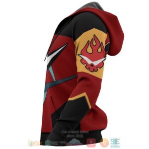 Gurren Lagann Gunmen Uniform Costume Anime 3D Hoodie