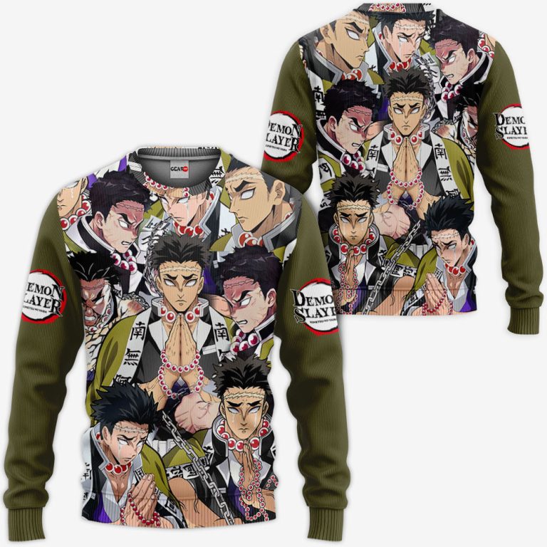 Gyomei-Himejima-Custom-Kimetsu-Anime-3D-Hoodie-Bomber-Jacket-2