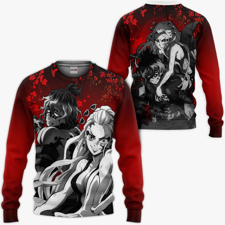 Gyutato-And-Daki-Custom-Kimetsu-Anime-3D-Hoodie-Bomber-Jacket-2