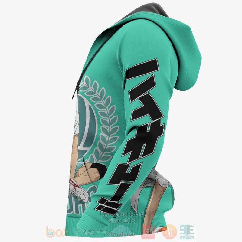 Hajime Iwaizumi Custom Haikyuu Anime 3D Hoodie Hajime Iwaizumi Custom Haikyuu Anime 3D Hoodie