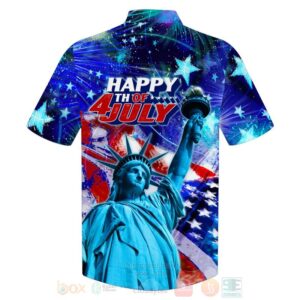 Happy 4Th Of July Statue Of Liberty Independence Day 3D Hoodie
