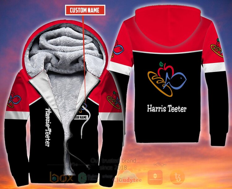 Harris Teeter Personalized Fleece 3D Hoodie Harris Teeter Personalized Fleece 3D Hoodie