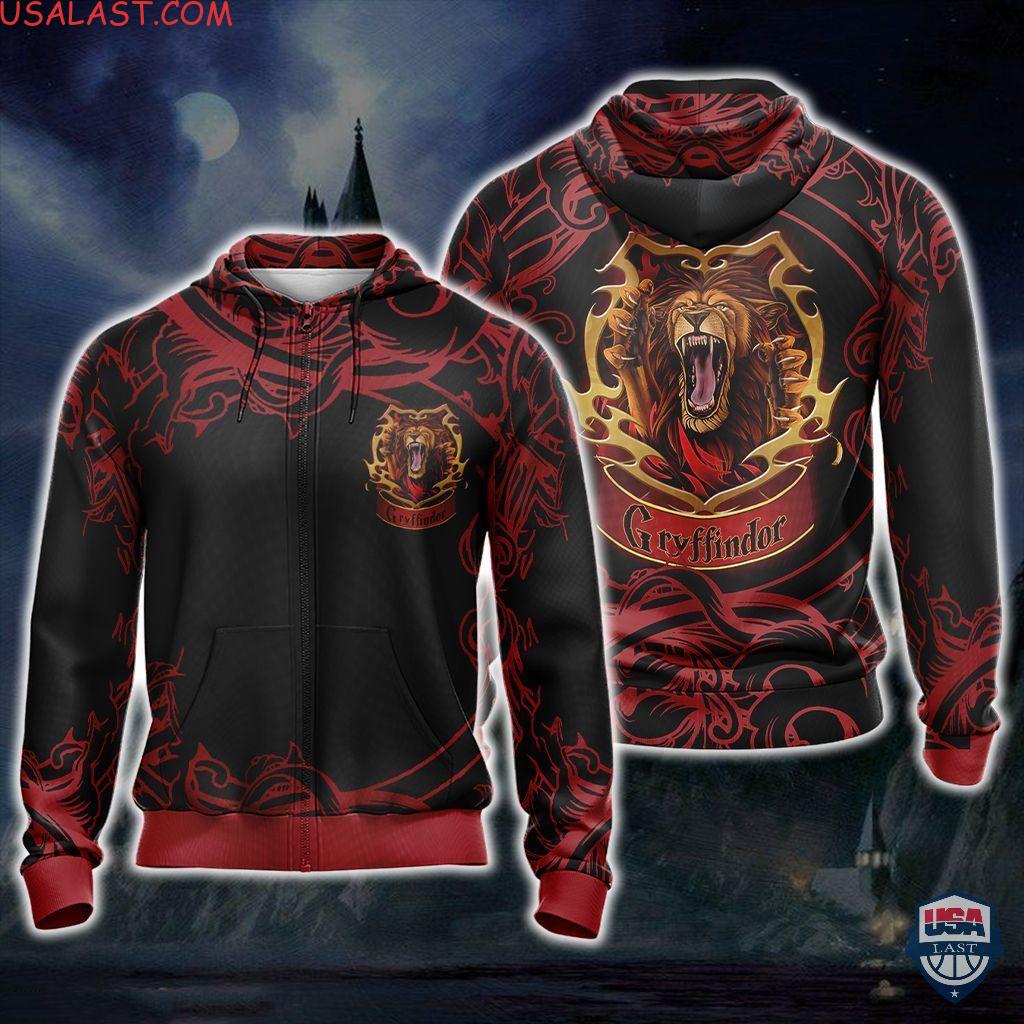 Harry Potter Gryffindor Lion 3D Hoodie T-Shirt Harry Potter Gryffindor Lion 3D Hoodie T-Shirt