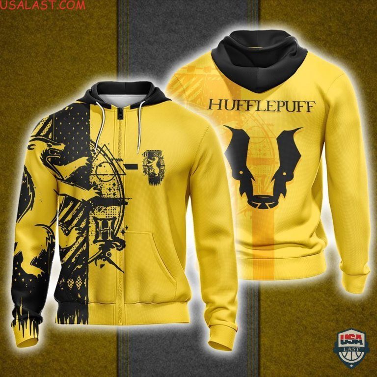 Harry-Potter-Hufflepuff-T-Shirt-Zip-Hoodie-Pullover-Hoodie-2