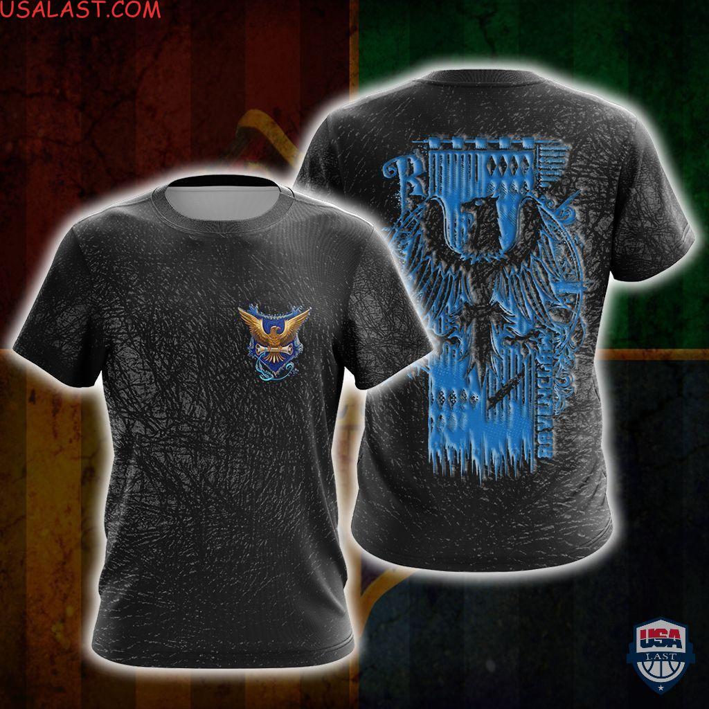 Harry Potter Ravenclaw Uniform All Over Print T-Shirt Hoodie Harry Potter Ravenclaw Uniform All Over Print T-Shirt Hoodie