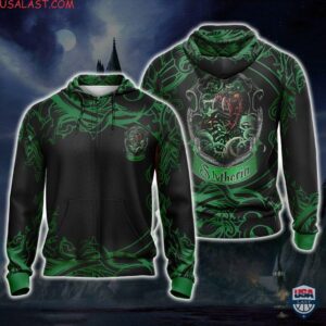 Harry Potter Slytherin Snake 3D Hoodie T-Shirt