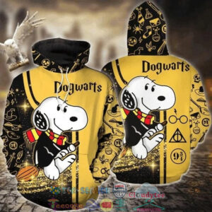 Harry Potter Snoopy Dogwarts 3D Hoodie