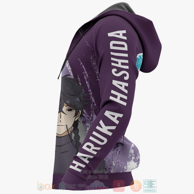 Haruka Hashida Custom Anime Blue Period 3D Hoodie Haruka Hashida Custom Anime Blue Period 3D Hoodie
