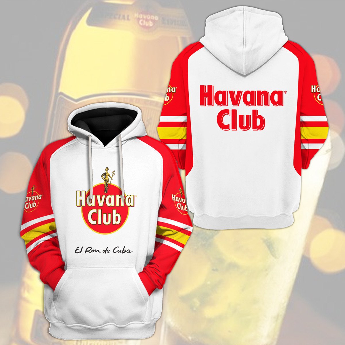 Havana Club 3D Hoodie Havana Club 3D Hoodie