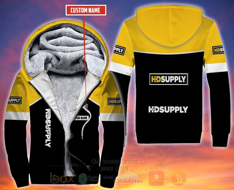 Hd Supply Personalized Fleece 3D Hoodie Hd Supply Personalized Fleece 3D Hoodie