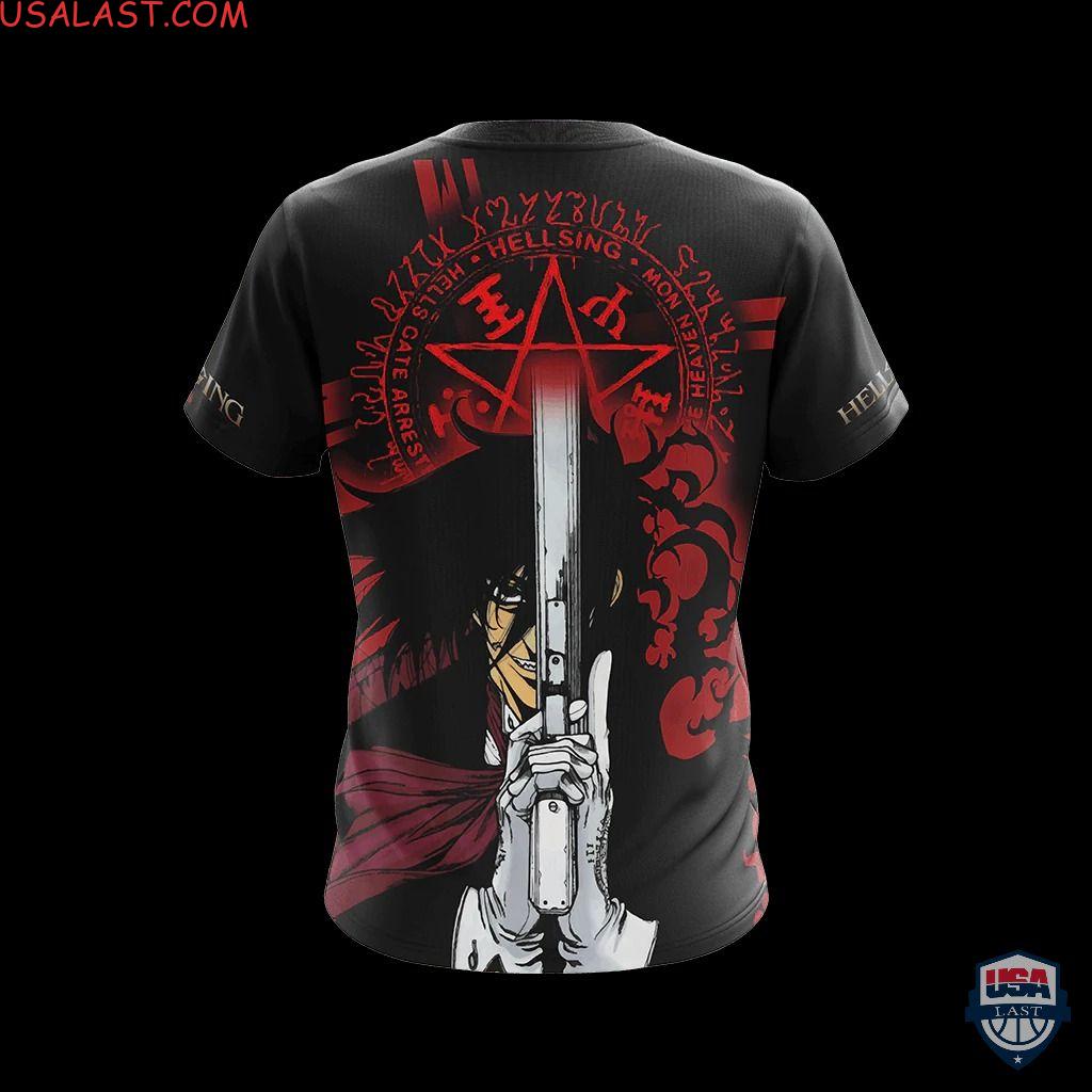 Hellsing Unisex 3D Hoodie T-Shirt Hellsing Unisex 3D Hoodie T-Shirt